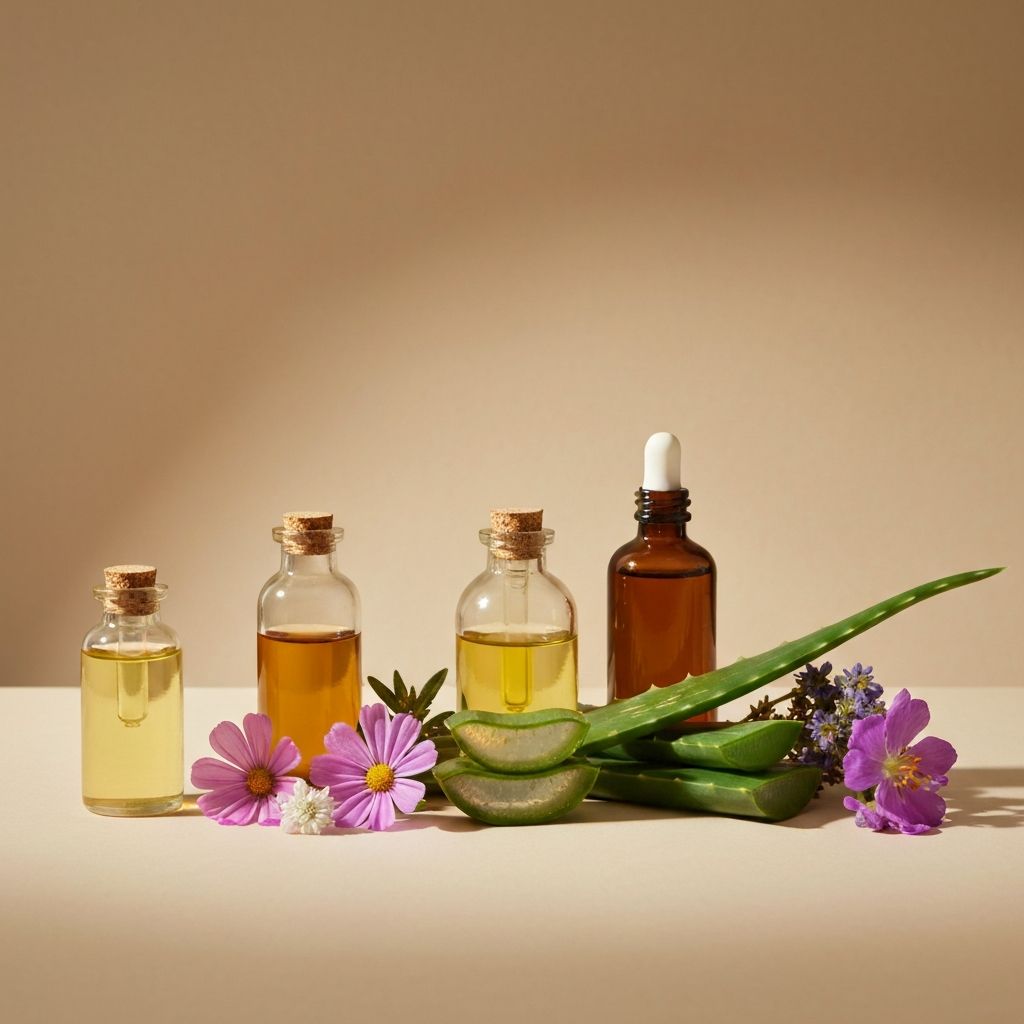 Natürliche Hautpflege-Inhaltsstoffe